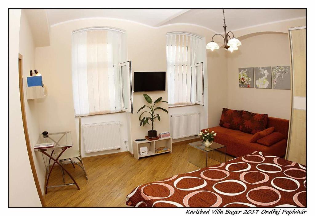 Apartman Vila Bayer Карловы Вары Экстерьер фото